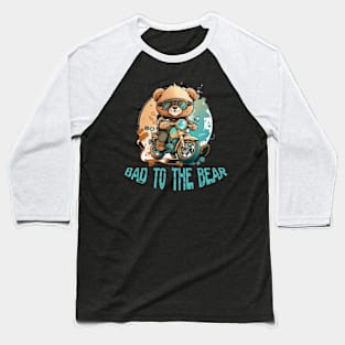 BEAR BIKER Baseball T-Shirt